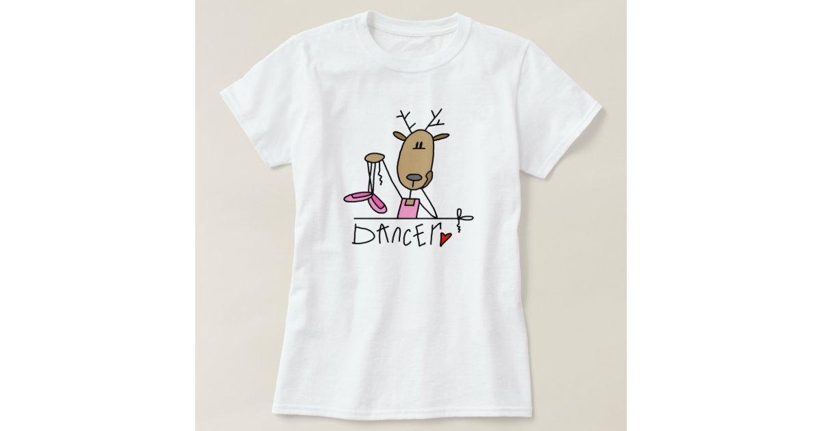 dancer reindeer shirt