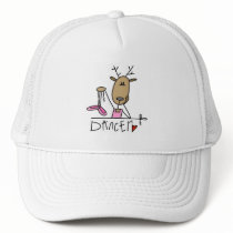 Dancer Reindeer T-shirts and Gifts hats