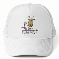 Dancer Reindeer Tshirts and Gifts hats