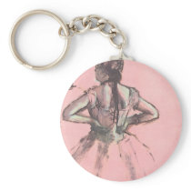 Dancer Viewed from the Back by Edgar Degas Key Chains