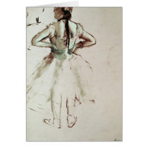 Dancer viewed from the back card
