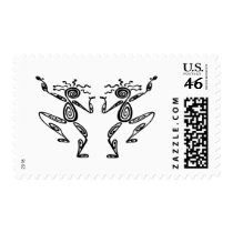 Dancers 6 postage stamp