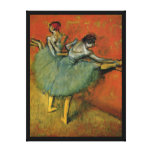 Dancers at the Bar by Edgar Degas Canvas Art