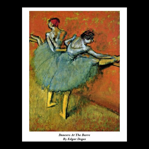 Dancers At The Barre By Edgar Degas Print