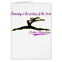 Dancers Delight Apparel and Merchandise Greeting Cards
