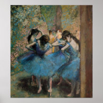 Dancers in blue, 1890