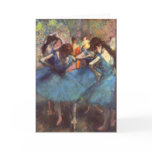 Dancers in Blue cards