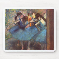 Dancers in Blue mousepads