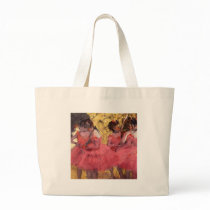 Dancers in Pink Canvas Bag
