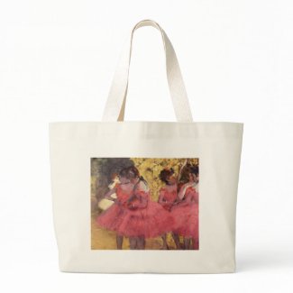 Dancers in Pink by Edgar Degas Bag bag