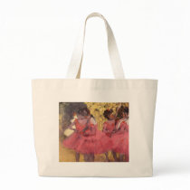 Dancers in Pink by Edgar Degas Bag