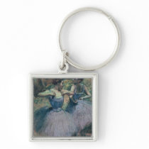 Dancers in Violet Key Chain