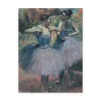 Dancers in Violet Post Card