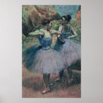 Dancers in Violet Poster