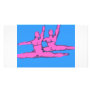 Dancers Jete Duo Photo Card Template