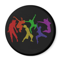 Dancers Magnet