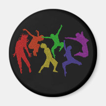 Dancers Magnet