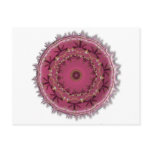 Dancers mandala postcard