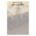 Dancers Practicing at the Barre by Edgar Degas Stationery