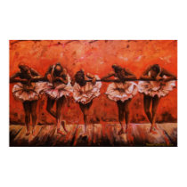 Dancers Secret I - Canvas Print