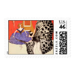 Dancers - Vintage Art by Kolo Moser postage