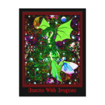 Dances With Dragons Post Card