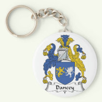 Dancey Family Crest Keychain