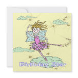 Dancin Miss  Pink Star Birthday Personalized Invitations