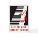 DANCIN' SHOES Card Invitation