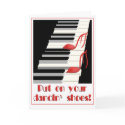 DANCIN' SHOES Card Invitation
