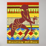 Dancing All Day Print