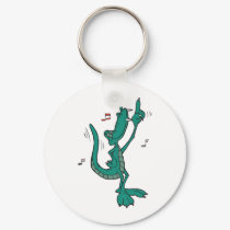 Dancing Alligator keychains by animalworld Dancing Alligator keychains