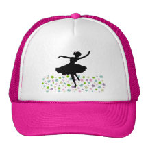 Dancing amongst the stars - pink sunset mesh hat