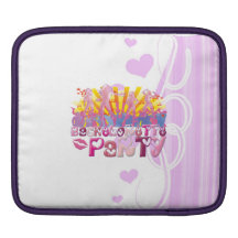 dancing bachelorette party club party retro fun sleeves for iPads