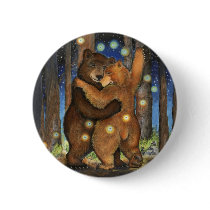 Dancing Bear Pinback Buttons