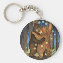 Dancing Bear Keychain