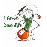 Dancing Blender -I Green Smoothie Tee Shirt