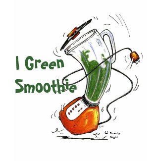 Dancing Blender -I Green Smoothie shirt