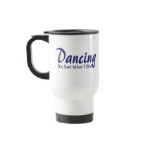 Dancing/ Blue Coffee Mug