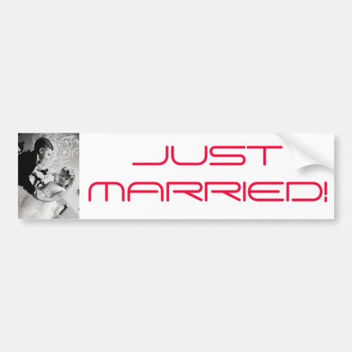 dancing Bride and groom Bumper Sticker