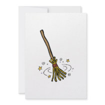 Dancing Broom Invitation