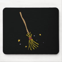 Dancing Broom Mousepads