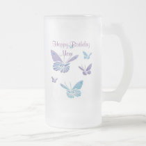 Dancing Butterflies,       Happy Birthday Mom mugs
