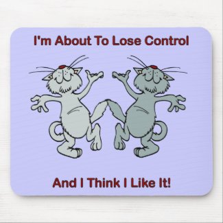 Dancing Cats mousepad
