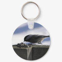 Dancing Chickadee Bird keychain