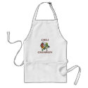 Dancing Chili Peppers Chili Champion Apron by FalconsEye Dancing Chili Peppers Chili Champion Apron