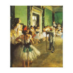Dancing Class Edgar Degas Ballet Fine Art Canvas Print