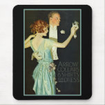 Dancing Couple Arrow Shirt Ad Mousepad