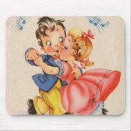 Dancing Couple mousepad
