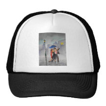 DANCING COUPLE UMBRELLA HAT